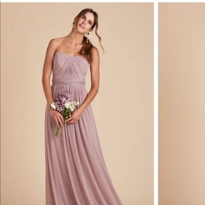 Birdy grey bridesmaids dress mauve